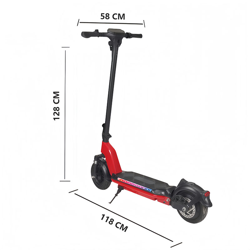 Patinete eléctrico para adultos de 500 W con absorción de impactos (48 V 500 W) SG11