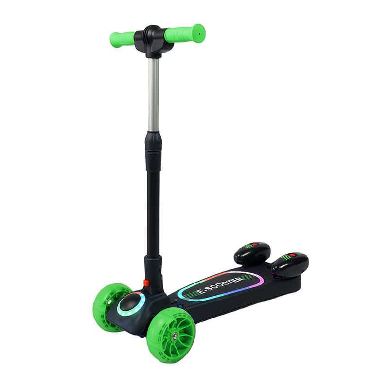 Patinete eléctrico infantil de 3 ruedas con luces LED (12 V 80 W) SG06S