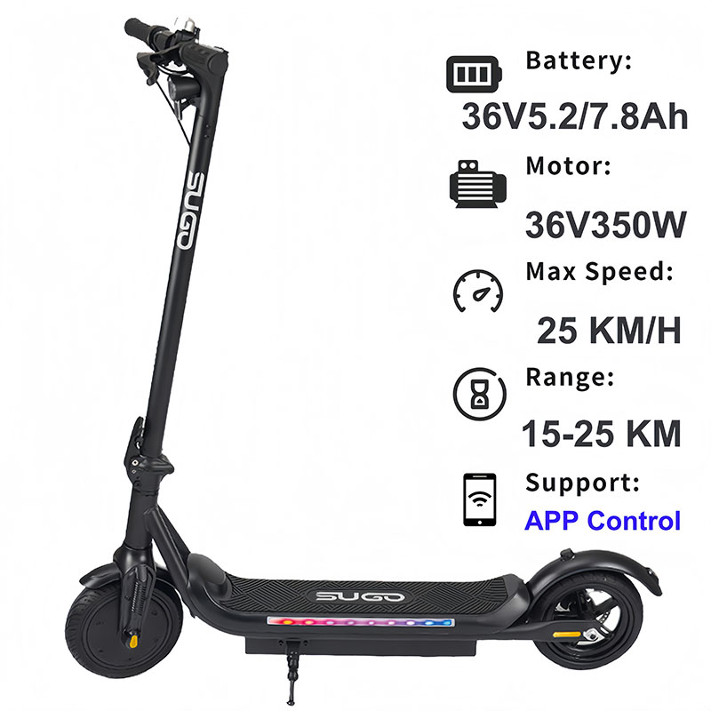 Patinete eléctrico plegable para adultos (36 V 350 W) SGX6